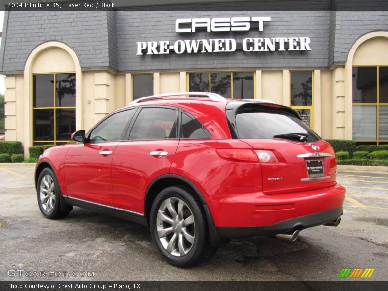 Laser Red / Black 2004 Infiniti FX 35