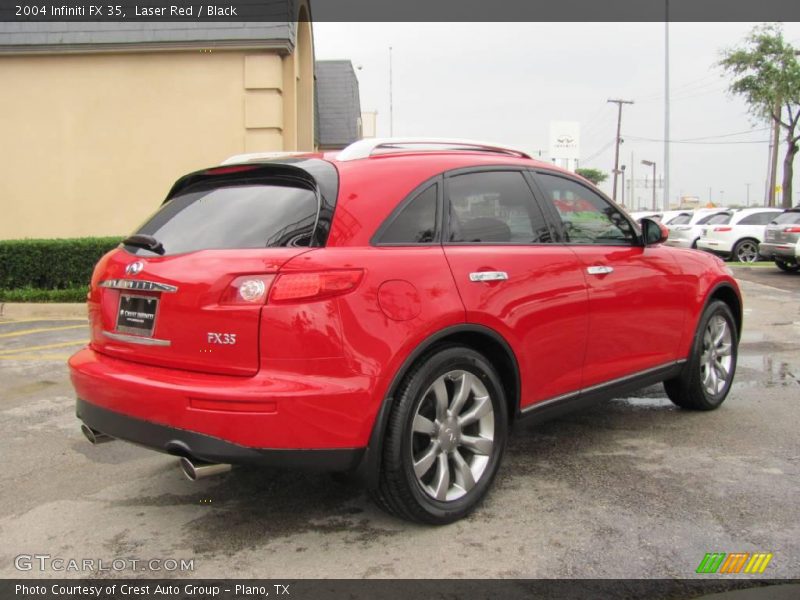 Laser Red / Black 2004 Infiniti FX 35