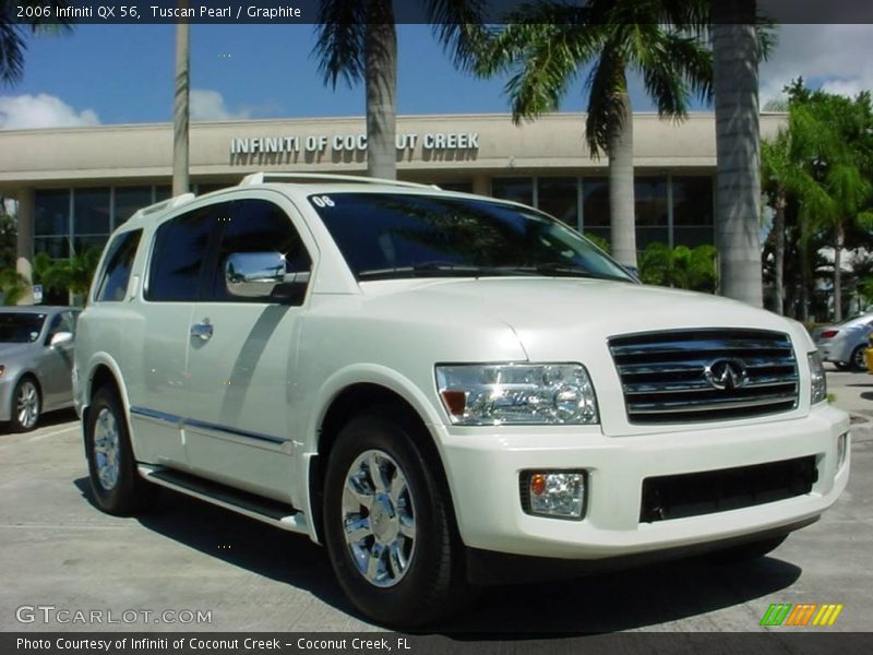 Tuscan Pearl / Graphite 2006 Infiniti QX 56