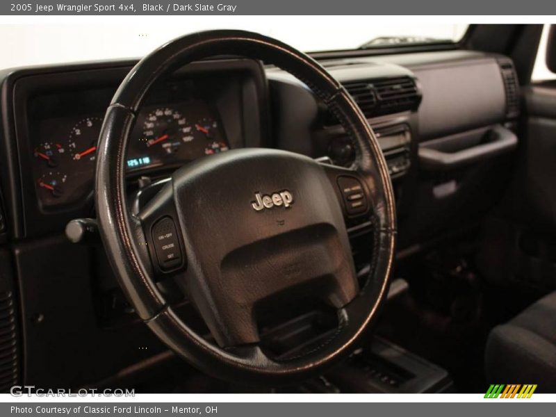 Black / Dark Slate Gray 2005 Jeep Wrangler Sport 4x4
