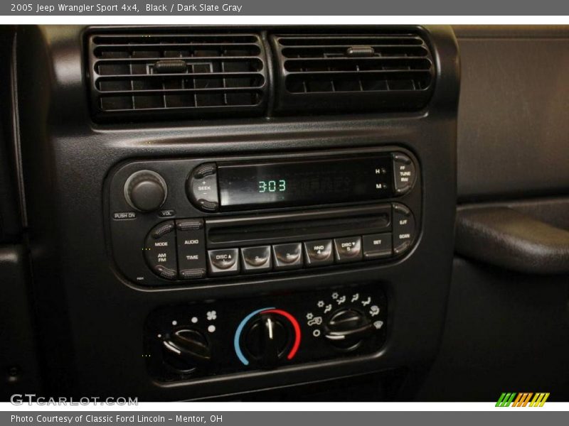 Black / Dark Slate Gray 2005 Jeep Wrangler Sport 4x4