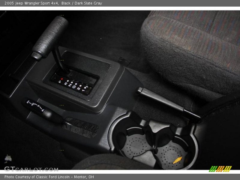 Black / Dark Slate Gray 2005 Jeep Wrangler Sport 4x4