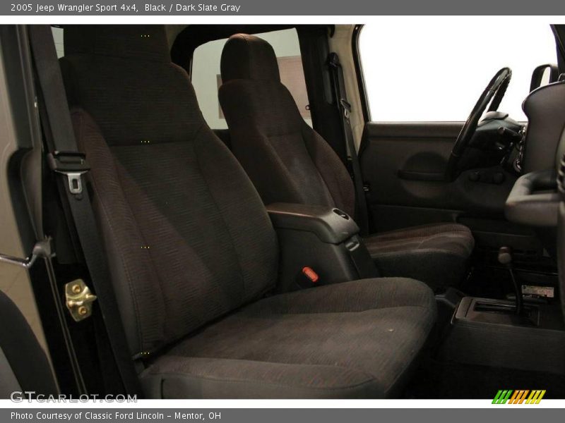 Black / Dark Slate Gray 2005 Jeep Wrangler Sport 4x4