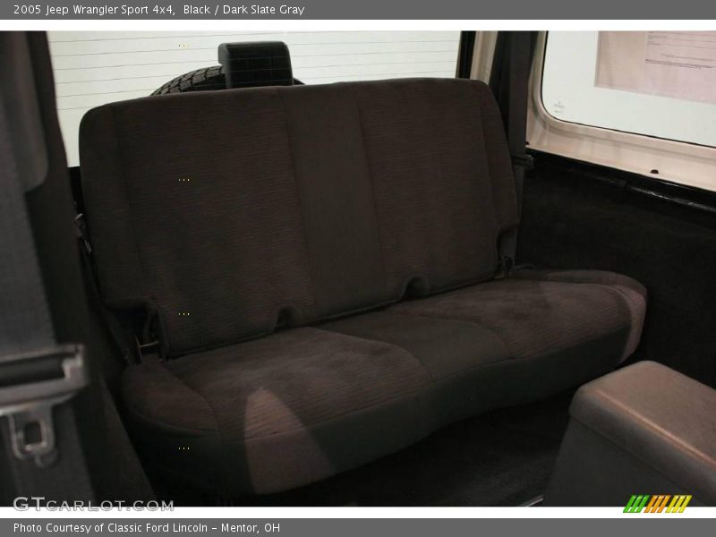 Black / Dark Slate Gray 2005 Jeep Wrangler Sport 4x4
