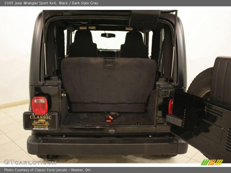 Black / Dark Slate Gray 2005 Jeep Wrangler Sport 4x4