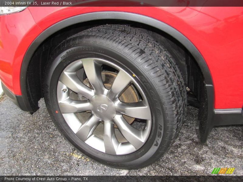 Laser Red / Black 2004 Infiniti FX 35