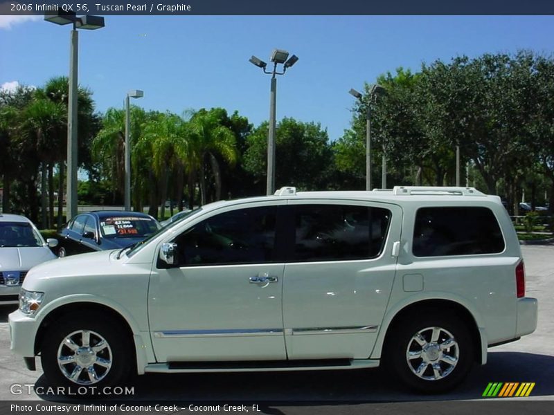 Tuscan Pearl / Graphite 2006 Infiniti QX 56