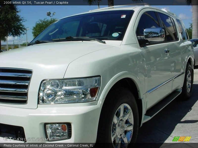 Tuscan Pearl / Graphite 2006 Infiniti QX 56