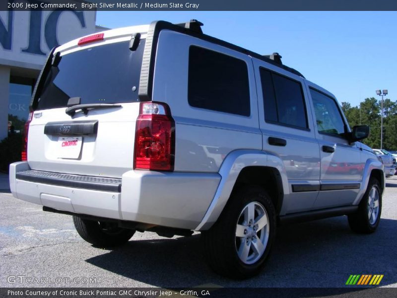 Bright Silver Metallic / Medium Slate Gray 2006 Jeep Commander