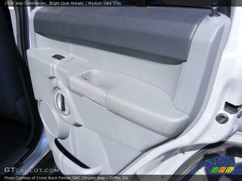 Bright Silver Metallic / Medium Slate Gray 2006 Jeep Commander