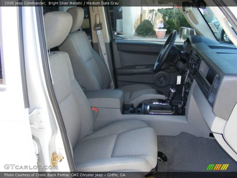 Bright Silver Metallic / Medium Slate Gray 2006 Jeep Commander