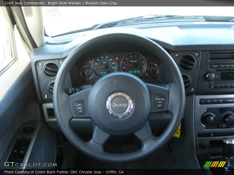 Bright Silver Metallic / Medium Slate Gray 2006 Jeep Commander