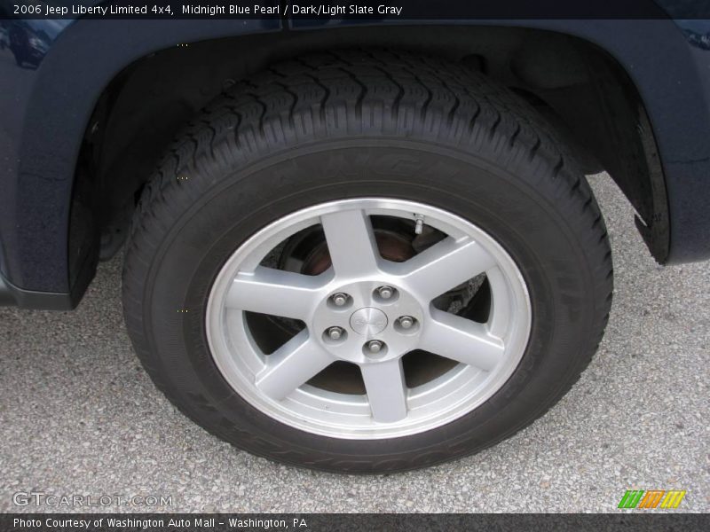 Midnight Blue Pearl / Dark/Light Slate Gray 2006 Jeep Liberty Limited 4x4