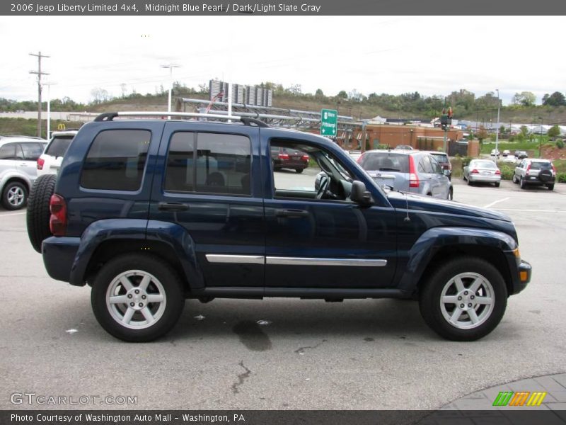 Midnight Blue Pearl / Dark/Light Slate Gray 2006 Jeep Liberty Limited 4x4