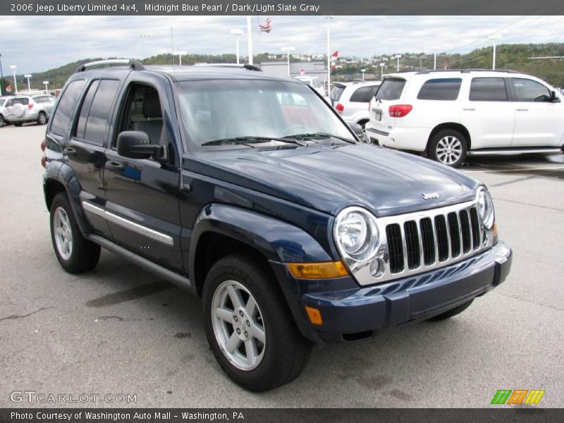 Midnight Blue Pearl / Dark/Light Slate Gray 2006 Jeep Liberty Limited 4x4