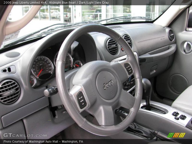 Midnight Blue Pearl / Dark/Light Slate Gray 2006 Jeep Liberty Limited 4x4