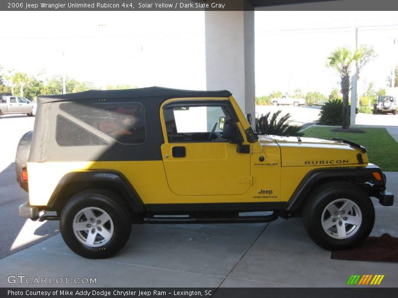 Solar Yellow / Dark Slate Gray 2006 Jeep Wrangler Unlimited Rubicon 4x4