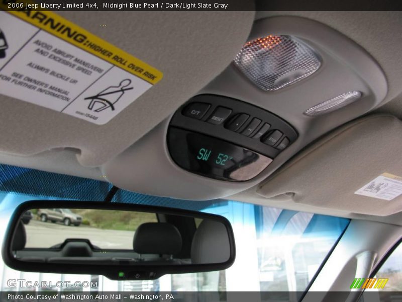Midnight Blue Pearl / Dark/Light Slate Gray 2006 Jeep Liberty Limited 4x4