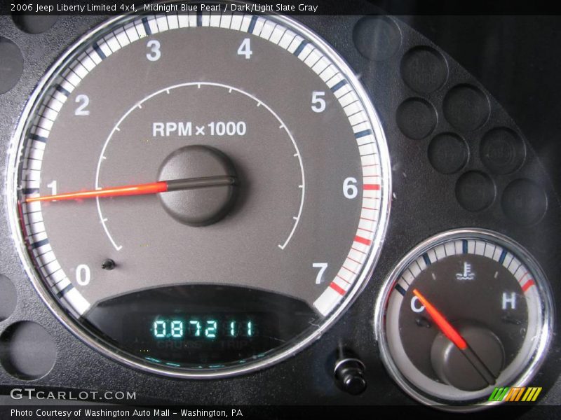 Midnight Blue Pearl / Dark/Light Slate Gray 2006 Jeep Liberty Limited 4x4