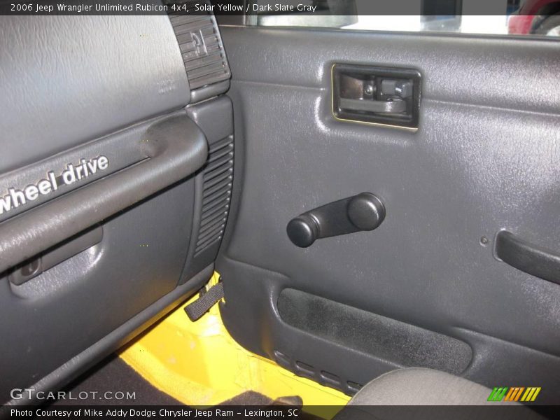 Solar Yellow / Dark Slate Gray 2006 Jeep Wrangler Unlimited Rubicon 4x4