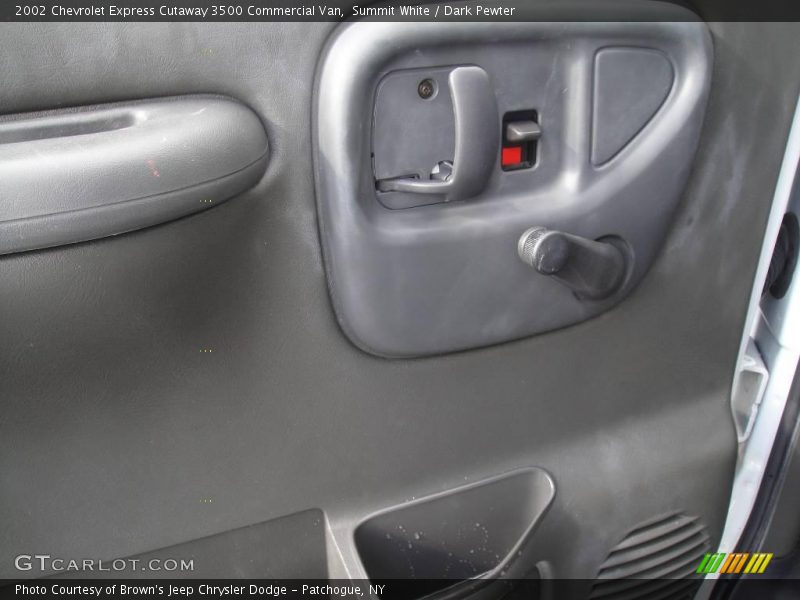 Summit White / Dark Pewter 2002 Chevrolet Express Cutaway 3500 Commercial Van