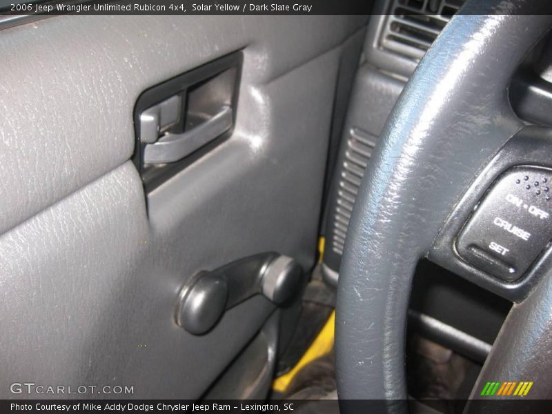 Solar Yellow / Dark Slate Gray 2006 Jeep Wrangler Unlimited Rubicon 4x4