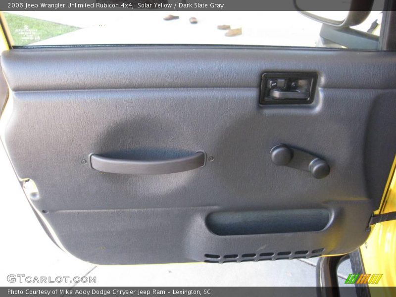 Solar Yellow / Dark Slate Gray 2006 Jeep Wrangler Unlimited Rubicon 4x4