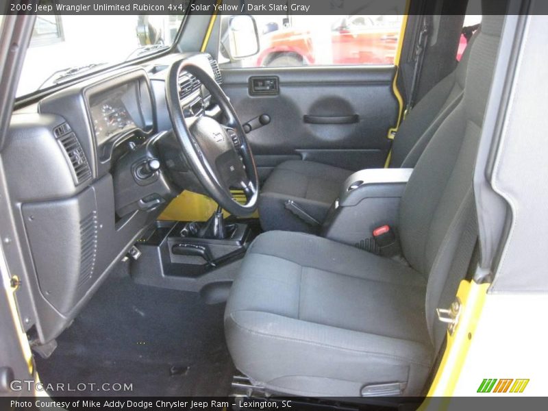 Solar Yellow / Dark Slate Gray 2006 Jeep Wrangler Unlimited Rubicon 4x4