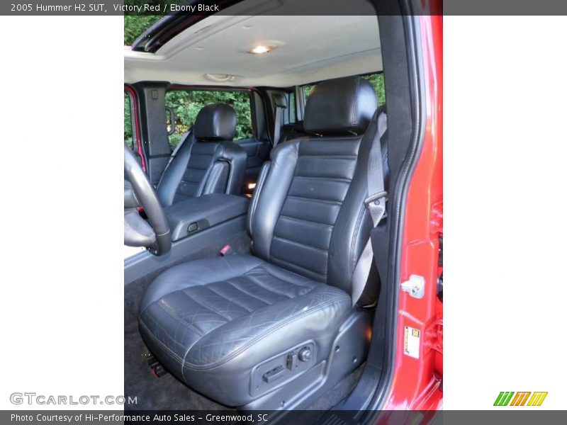 Victory Red / Ebony Black 2005 Hummer H2 SUT