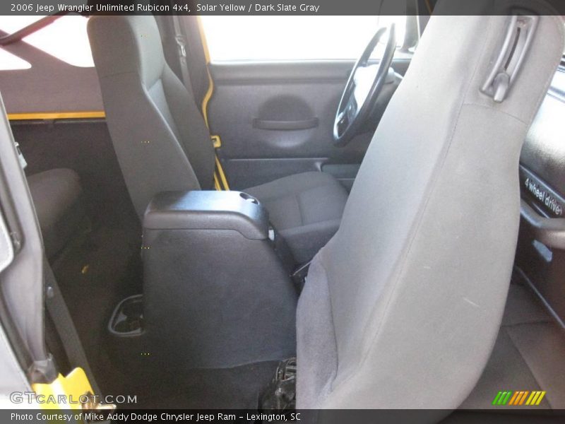 Solar Yellow / Dark Slate Gray 2006 Jeep Wrangler Unlimited Rubicon 4x4