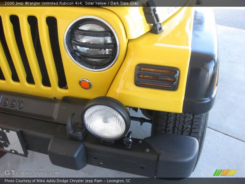 Solar Yellow / Dark Slate Gray 2006 Jeep Wrangler Unlimited Rubicon 4x4