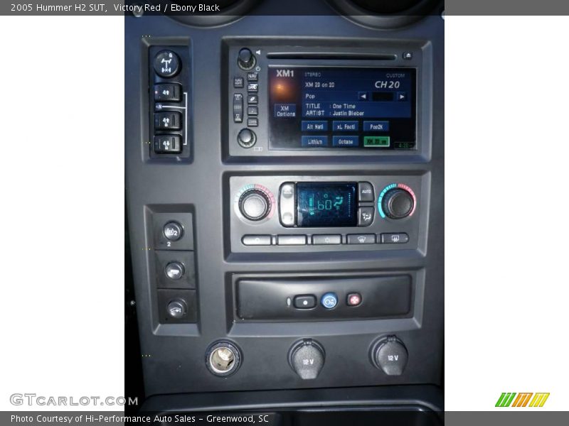 Victory Red / Ebony Black 2005 Hummer H2 SUT