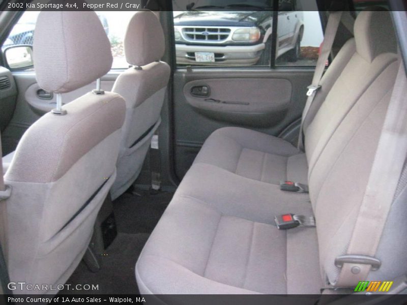 Pepper Red / Gray 2002 Kia Sportage 4x4