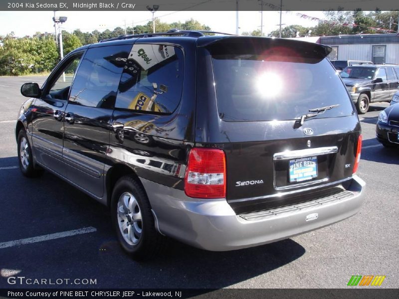 Midnight Black / Gray 2004 Kia Sedona EX