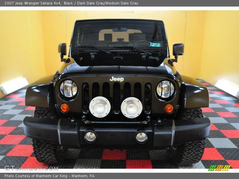 Black / Dark Slate Gray/Medium Slate Gray 2007 Jeep Wrangler Sahara 4x4