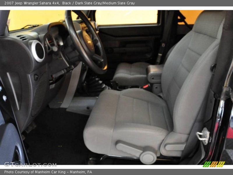 Black / Dark Slate Gray/Medium Slate Gray 2007 Jeep Wrangler Sahara 4x4