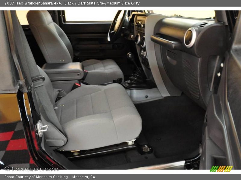 Black / Dark Slate Gray/Medium Slate Gray 2007 Jeep Wrangler Sahara 4x4