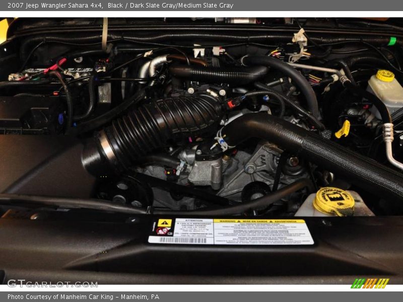 Black / Dark Slate Gray/Medium Slate Gray 2007 Jeep Wrangler Sahara 4x4