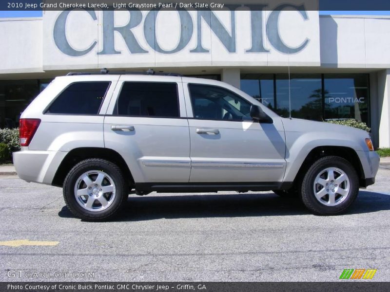 Light Graystone Pearl / Dark Slate Gray 2010 Jeep Grand Cherokee Laredo