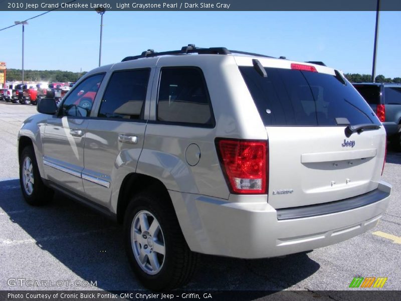 Light Graystone Pearl / Dark Slate Gray 2010 Jeep Grand Cherokee Laredo