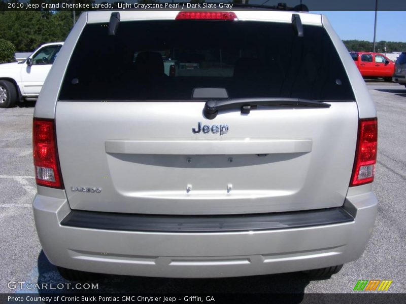 Light Graystone Pearl / Dark Slate Gray 2010 Jeep Grand Cherokee Laredo