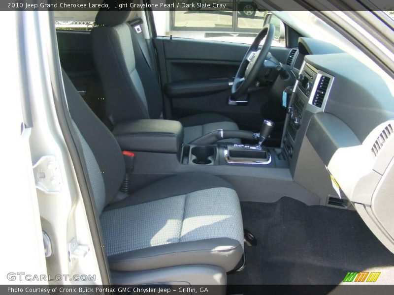 Light Graystone Pearl / Dark Slate Gray 2010 Jeep Grand Cherokee Laredo