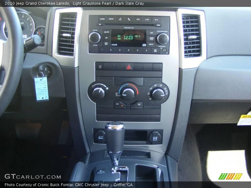 Light Graystone Pearl / Dark Slate Gray 2010 Jeep Grand Cherokee Laredo