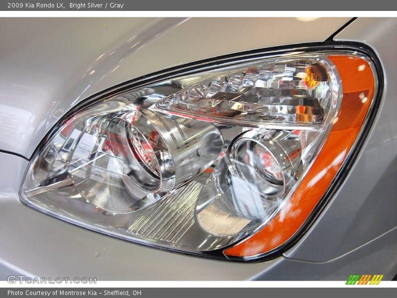 Bright Silver / Gray 2009 Kia Rondo LX