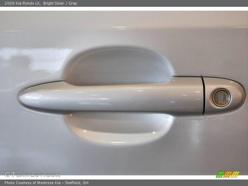 Bright Silver / Gray 2009 Kia Rondo LX