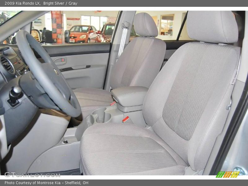 Bright Silver / Gray 2009 Kia Rondo LX