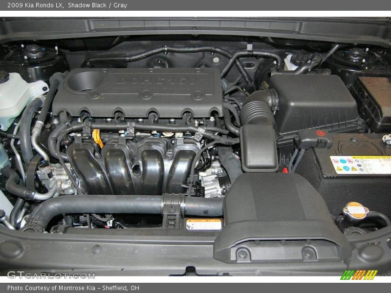 Shadow Black / Gray 2009 Kia Rondo LX