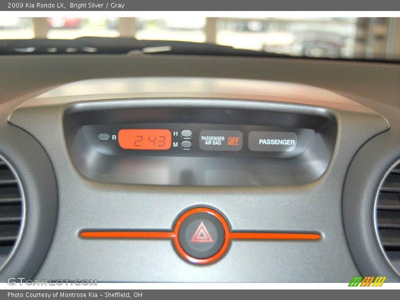 Bright Silver / Gray 2009 Kia Rondo LX