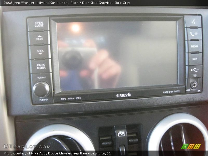 Black / Dark Slate Gray/Med Slate Gray 2008 Jeep Wrangler Unlimited Sahara 4x4