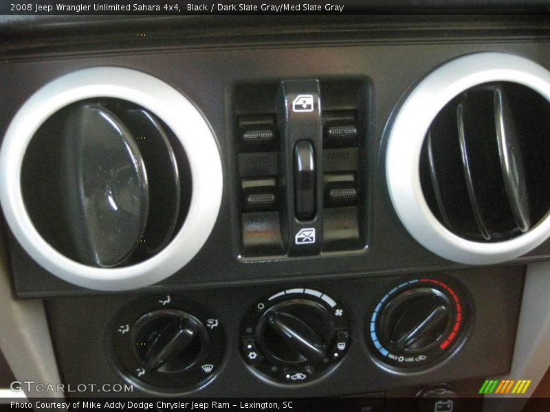 Black / Dark Slate Gray/Med Slate Gray 2008 Jeep Wrangler Unlimited Sahara 4x4